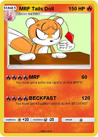 Pokemon MRF Tails Doll