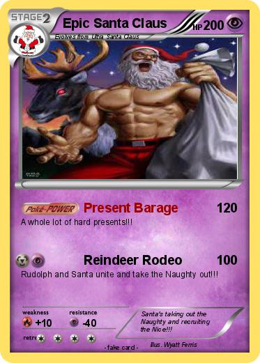 Pokemon Epic Santa Claus