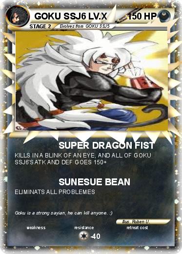 Pokemon GOKU SSJ6 LV.X