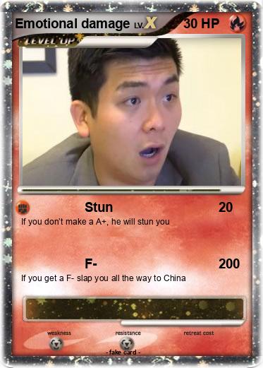 Pokemon Emotional damage
