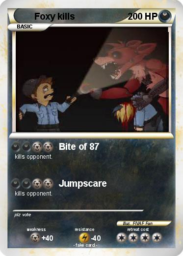 Pokemon Foxy kills
