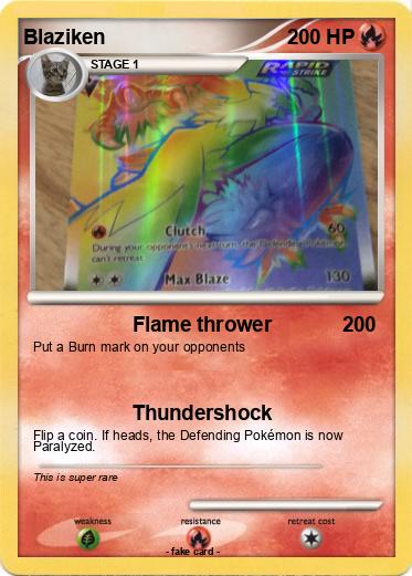 Pokemon Blaziken