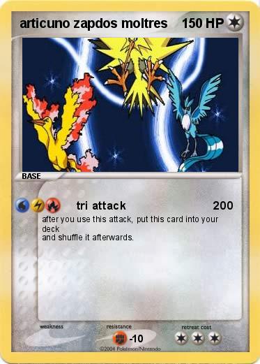 Pokemon articuno zapdos moltres