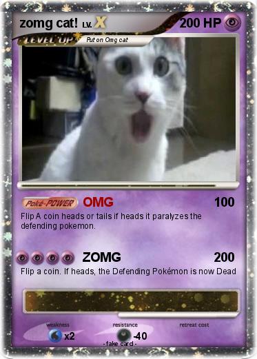 Pokemon zomg cat!