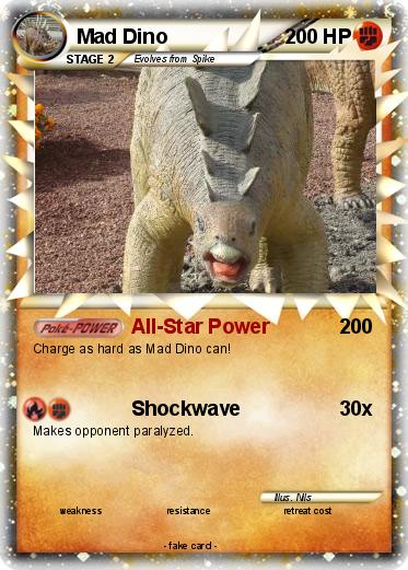 Pokemon Mad Dino