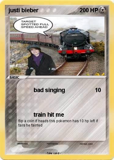 Pokemon justi bieber