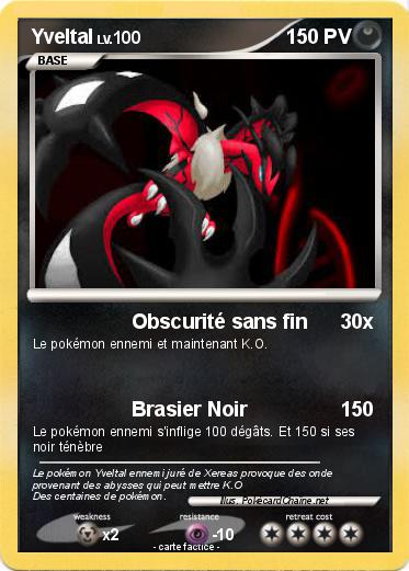 Pokemon Yveltal