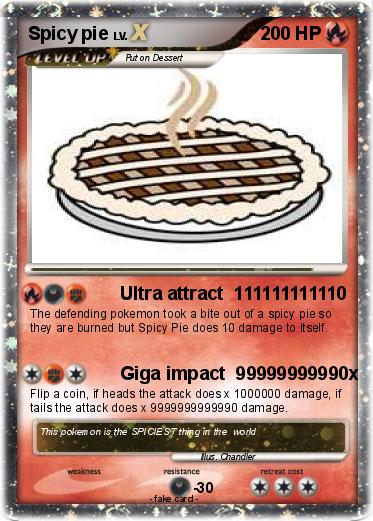 Pokemon Spicy pie