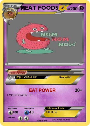Pokemon EAT FOODS