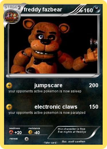 Pokemon freddy fazbear