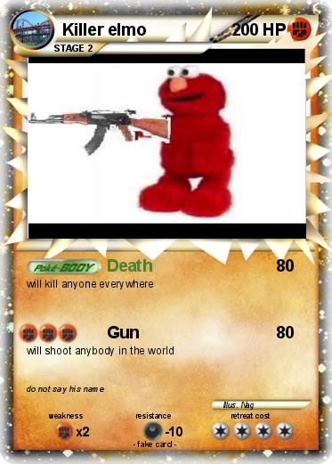 Pokemon Killer elmo