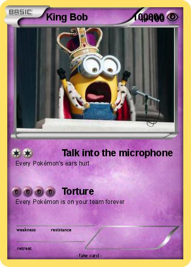 Pokemon King Bob                 100000