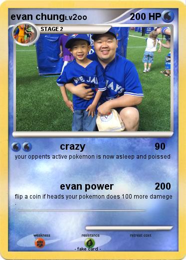 Pokemon evan chung