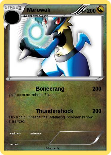 Pokemon Marowak