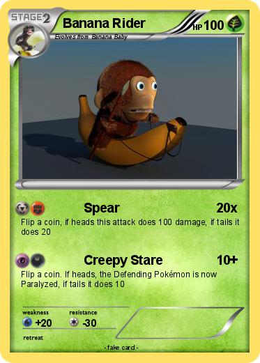 Pokemon Banana Rider
