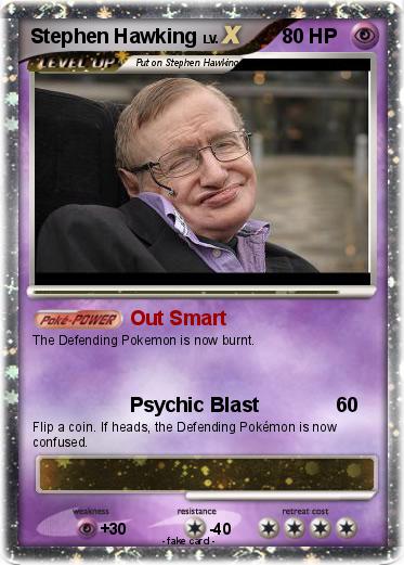 Pokemon Stephen Hawking