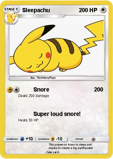 Pokemon Sleepachu