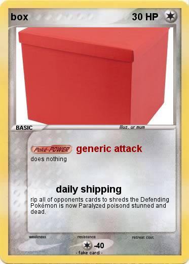 Pokemon box