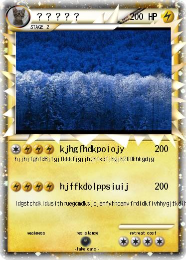 Pokemon ？？？？？