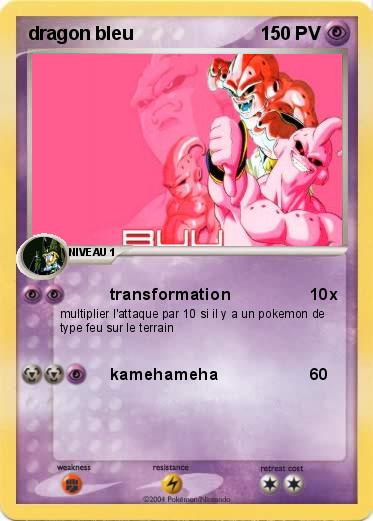 Pokemon dragon bleu