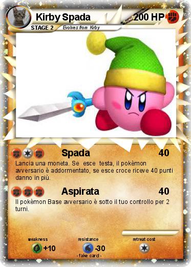 Pokemon Kirby Spada