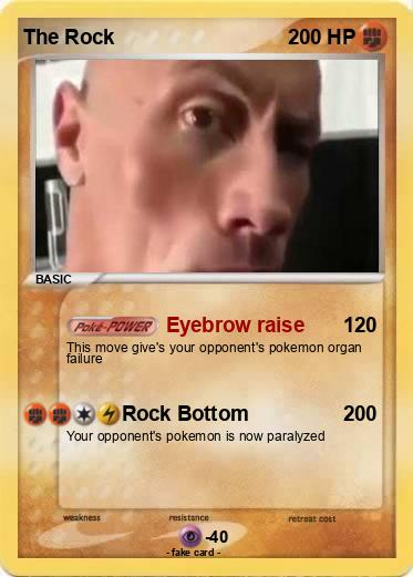 Pokemon The Rock