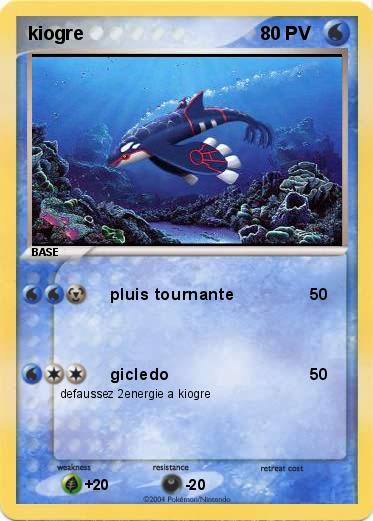 Pokemon kiogre