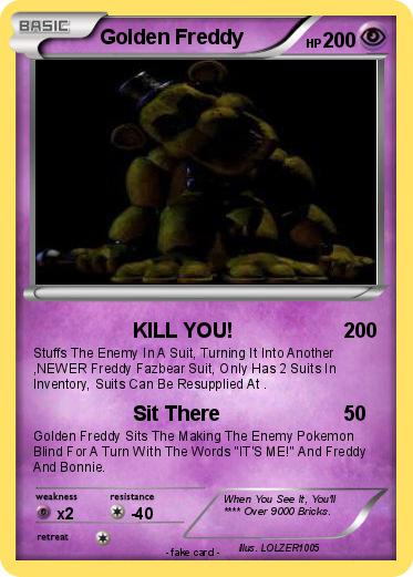 Pokemon Golden Freddy
