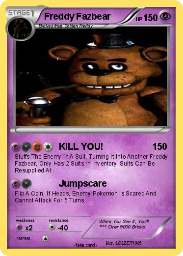 Pokemon Freddy Fazbear