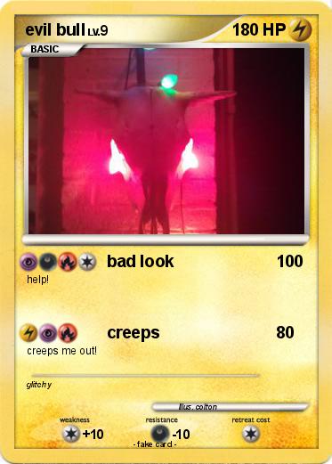 Pokemon evil bull