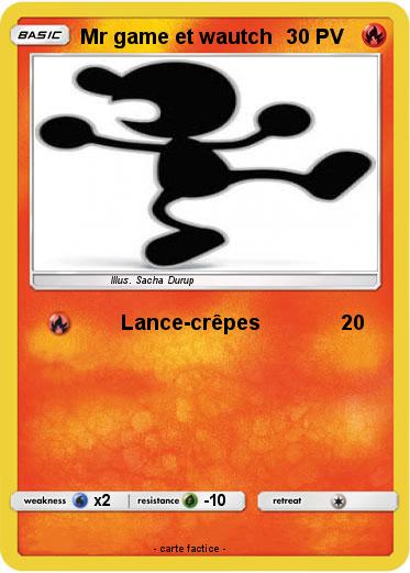 Pokemon Mr game et wautch