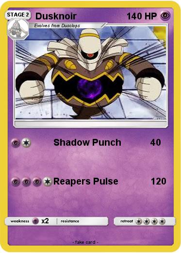 Pokemon Dusknoir