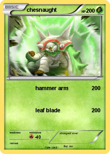 Pokemon chesnaught
