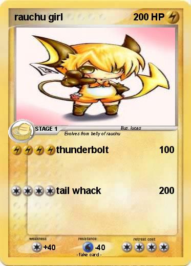 Pokemon rauchu girl