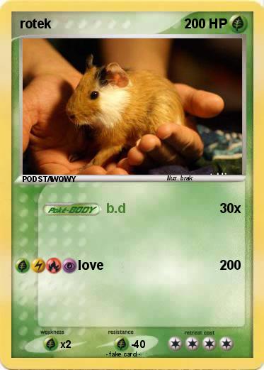 Pokemon rotek