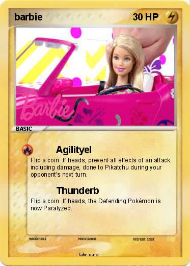 Pokemon barbie