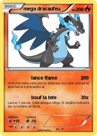 Pokemon mega dracaufeu