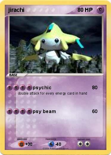 Pokemon jirachi