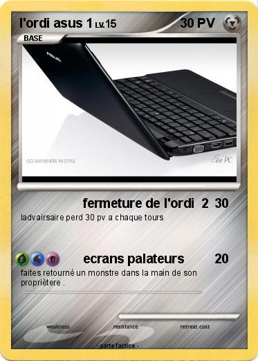 Pokemon l'ordi asus 1