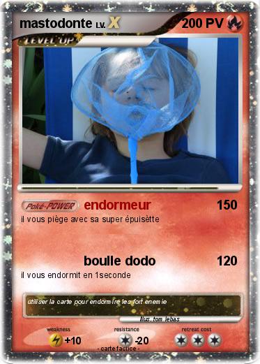 Pokemon mastodonte
