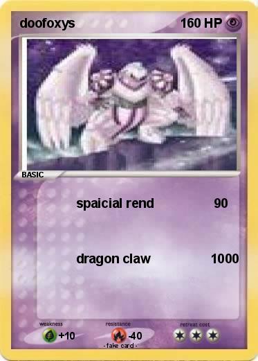 Pokemon doofoxys