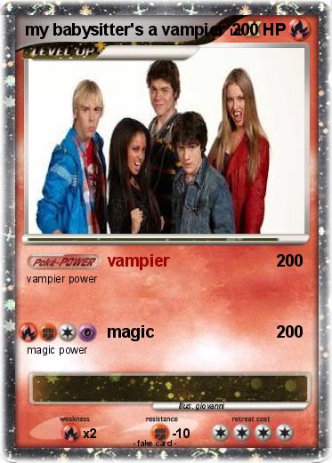 Pokemon my babysitter's a vampier