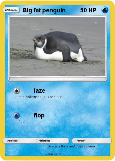 Pokemon Big fat penguin