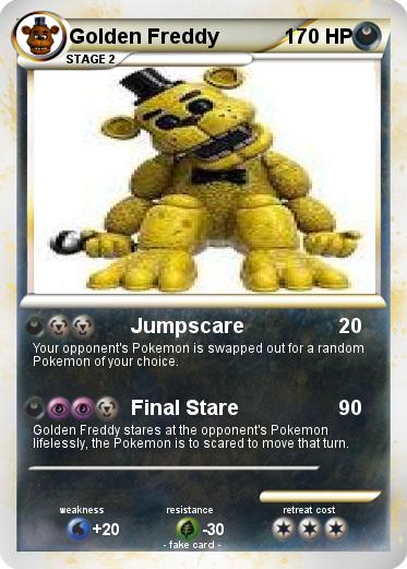Pokemon Golden Freddy