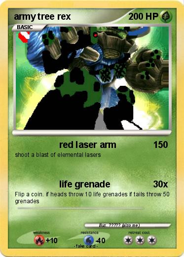Pokemon army tree rex