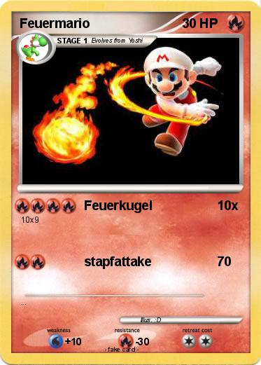 Pokemon Feuermario