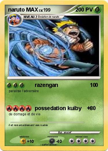 Pokemon naruto MAX