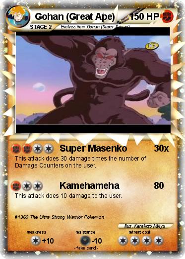 Pokemon Gohan (Great Ape)