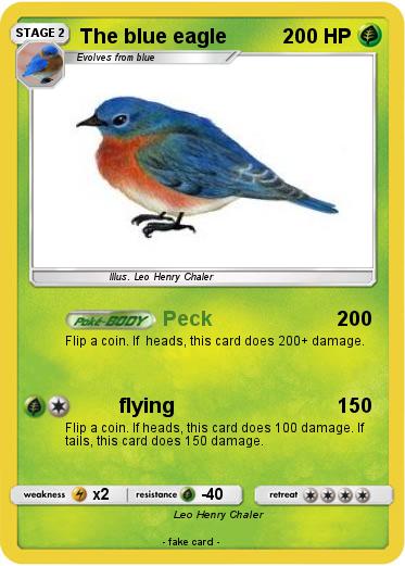 Pokemon The blue eagle