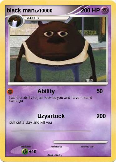 Pokemon black man